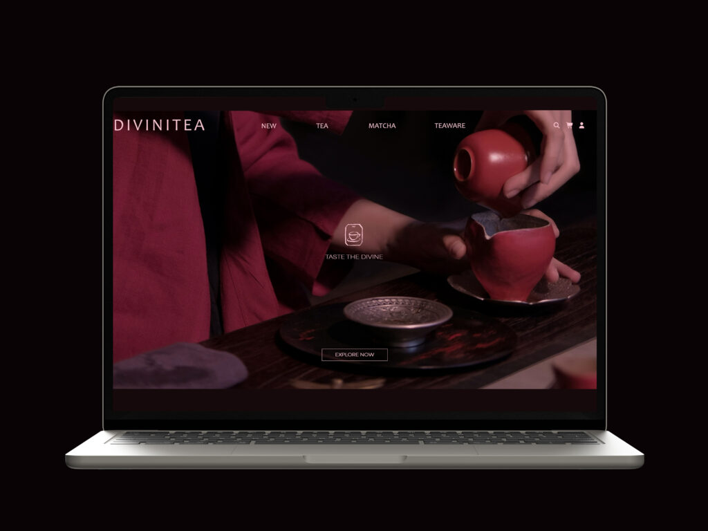 Website mockup