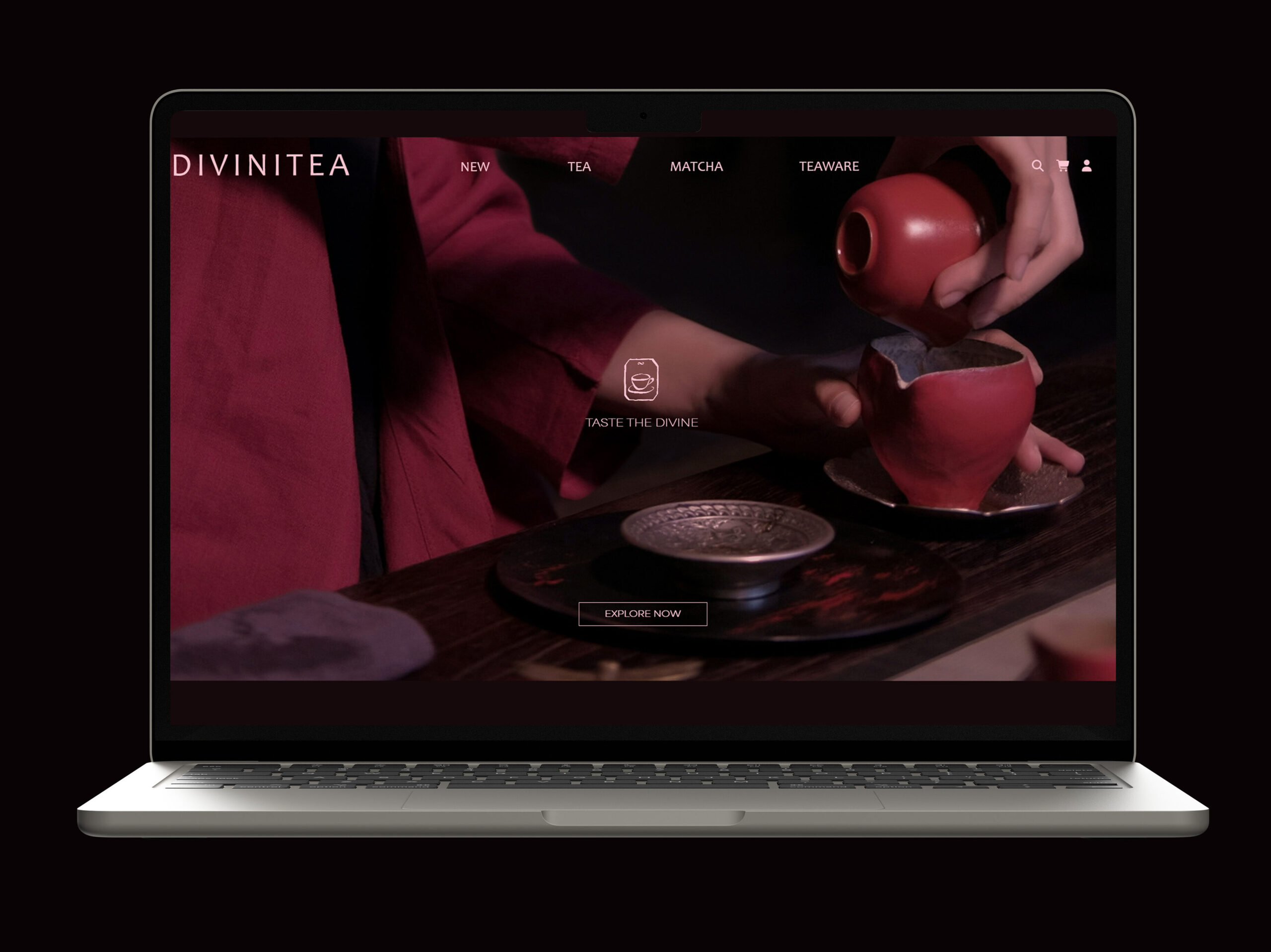 Website mockup